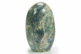 Polished, Free-Standing Dumortierite With Quartz - Madagascar #297151-1